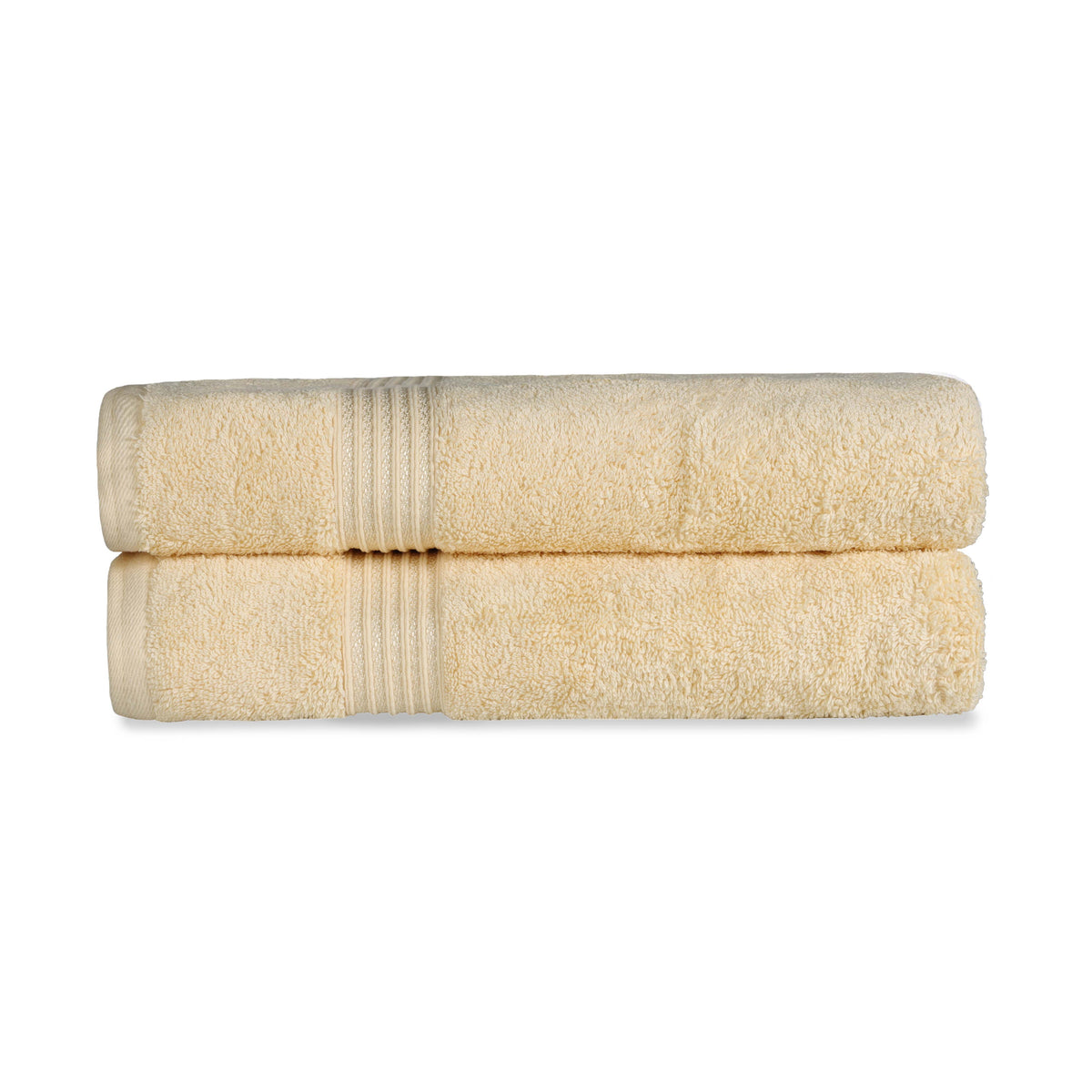 Heritage Egyptian Cotton Plush Absorbent Luxury Bath Sheet Set of 2