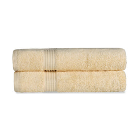 Heritage Egyptian Cotton Plush Absorbent Luxury Bath Sheet Set of 2