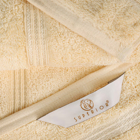 Heritage Egyptian Cotton Plush Absorbent Luxury Bath Towel Set of 4