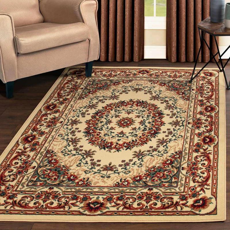 Tayana Oriental Floral Medallion 3 Piece Indoor Area Rug Set - Rugs by Superior - Superior 