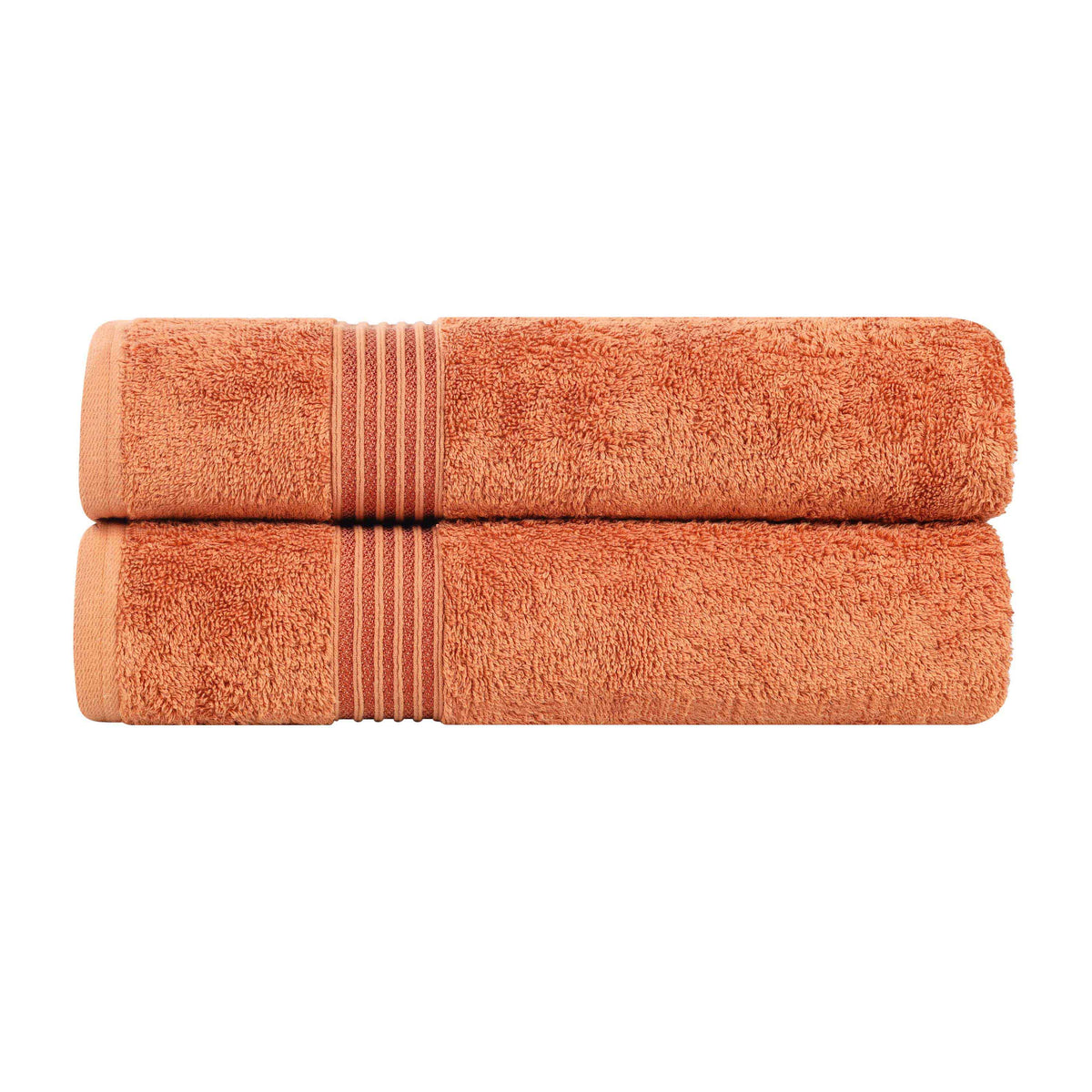 Heritage Egyptian Cotton Plush Absorbent Luxury Bath Towel Set of 2