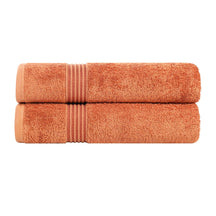 Heritage Egyptian Cotton Plush Absorbent Luxury Bath Towel Set of 2