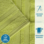 Ultra-Soft Cotton Solid Medium Weight Absorbent Bath Towel Set of 2 - Towel Set by Superior