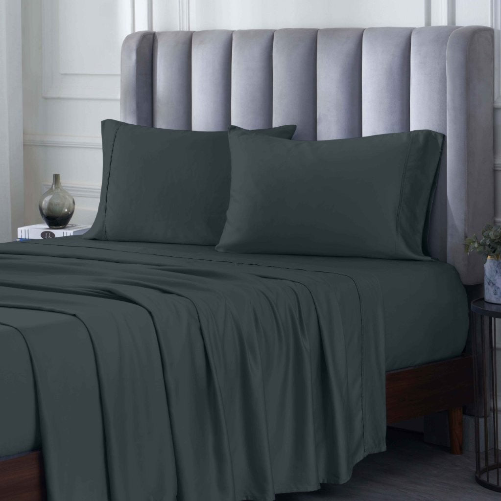 Rayon From Bamboo 300 Thread Count Solid Deep Pocket Sheet Set