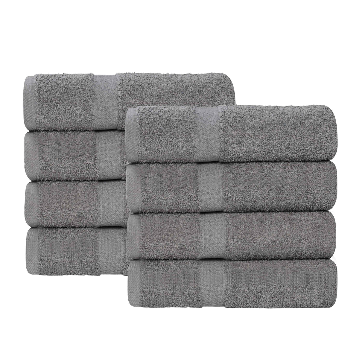 Eco-Friendly Cotton 8 Piece Hand Towel Set