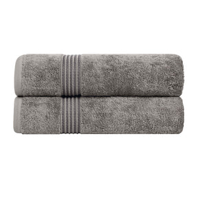 Heritage Egyptian Cotton Plush Absorbent Luxury Bath Towel Set of 2