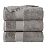 Niles Egyptian Giza Cotton Plush Thick Absorbent Bath Towel Set of 3 - Bath Towel by Superior