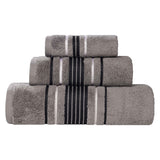 Sadie Zero Twist Cotton Solid Absorbent 3 Piece Towel Set - Towel Set by Superior