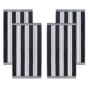 Striped Extra Large Oversized Absorbent Quick Dry Cotton Beach Towel