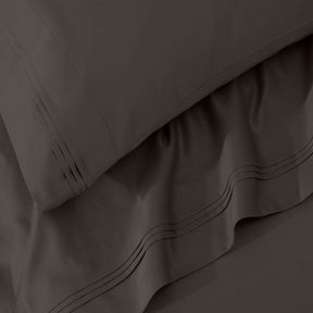 Egyptian Cotton 1000 Thread Count Solid Sheet Set Olympic Queen