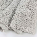 2 Piece Cotton Checkered Solid Non Slip Bath Rug Set - Bath Rugs by Superior