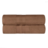 Ultra-Soft Cotton Solid Medium Weight Absorbent Bath Towel Set of 2 - Towel Set by Superior