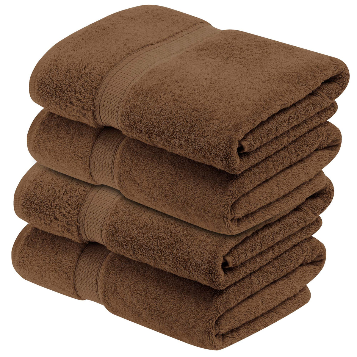 Madison Egyptian Cotton Pile Heavyweight 4 Piece Bath Towel Set