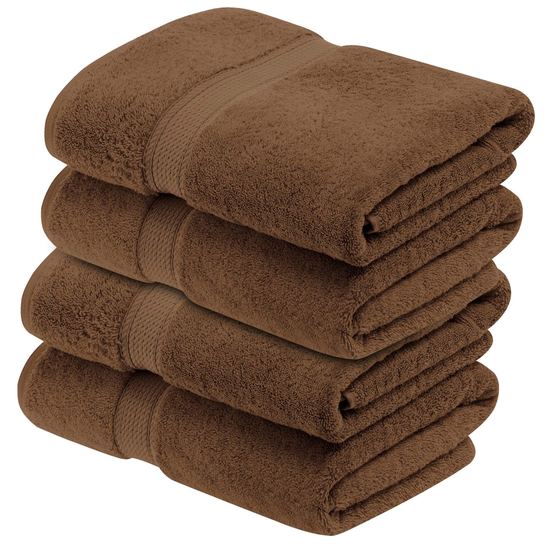 Madison Egyptian Cotton Pile Heavyweight 4 Piece Bath Towel Set