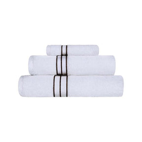 Ultra-Plush Turkish Cotton Absorbent Solid Assorted 3 Piece Towel Set - Towel Set by Superior - Superior 