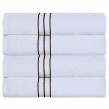 Ultra-Plush Turkish Cotton Super Absorbent Solid Bath Towel Set of 4 - Bath Towel by Superior - Superior 