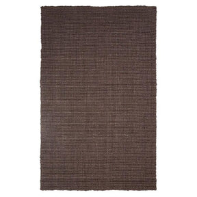 Kula Braided Jute Reversible Indoor Area Rugs Or Runner Rug - Chocolate