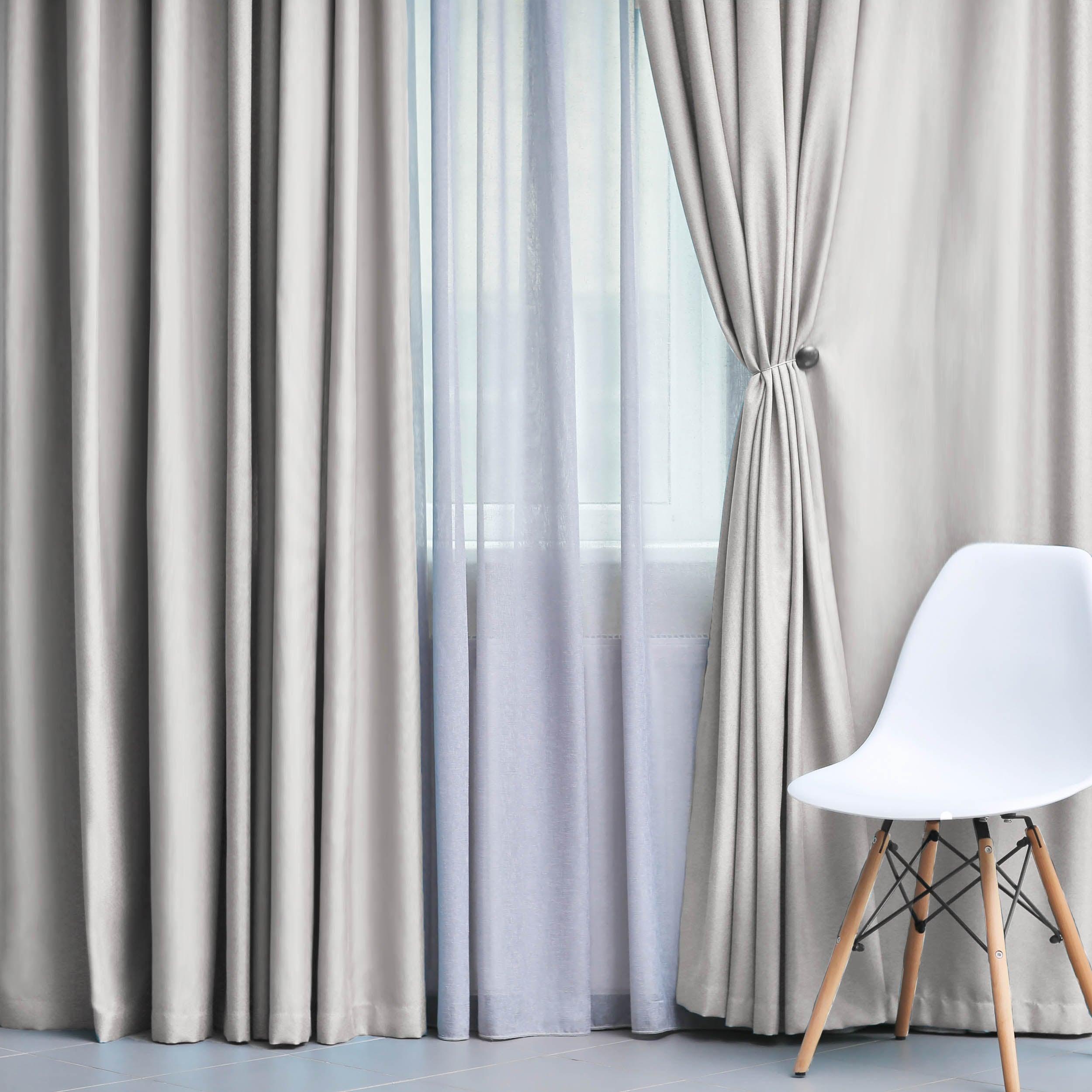 Solid Machine Washable Room Darkening Blackout Curtains, Set of 2 - Blackout Curtains by Superior