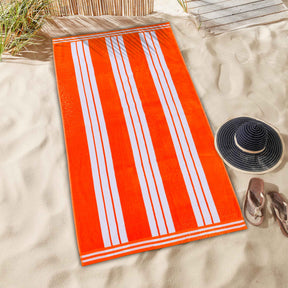 Striped Extra Large Oversized Absorbent Quick Dry Cotton Beach Towel