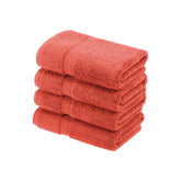 Madison Egyptian Cotton Pile Plush Heavyweight Hand Towel Set of 4