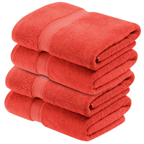 Madison Egyptian Cotton Pile Heavyweight 4 Piece Bath Towel Set