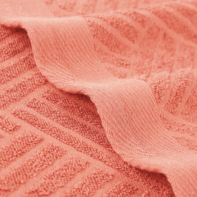 Basketweave Egyptian Cotton Jacquard 3 Piece Assorted Towel Set - Towel Set by Superior - Superior 