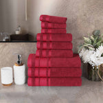 Hays Cotton Medium Weight 9 Piece Assorted Bathroom Towel Set - Towel Set by Superior