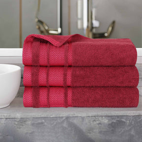 Hays Cotton Medium Weight Ultra-Soft Bath Towel Set of 3