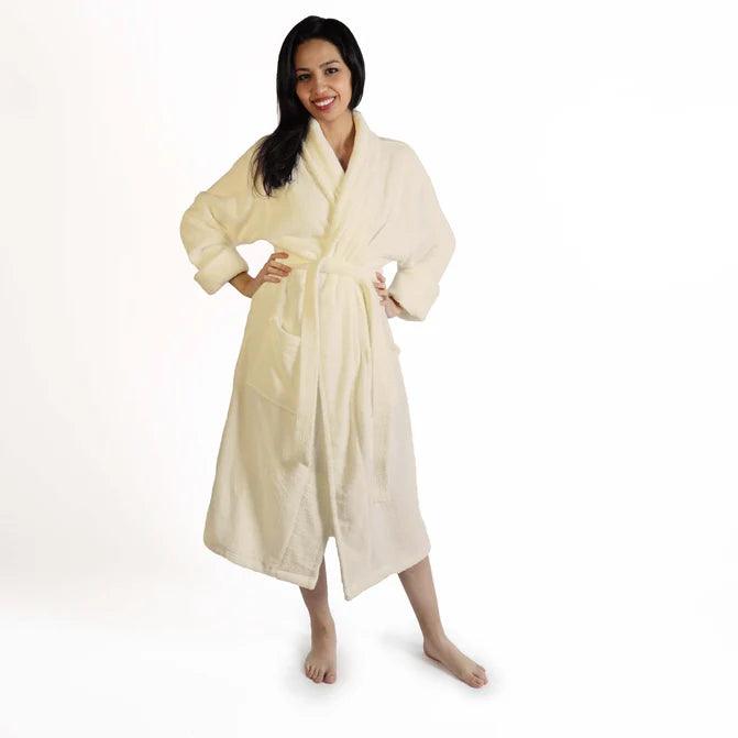 Classic Women's Bath Robe Turkish Cotton Bathrobe with Adjustable Belt - Bath Robe by Superior - Superior 