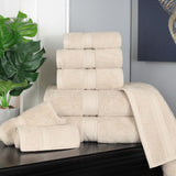 Madison Egyptian Cotton Pile Plush Heavyweight 8 Piece Towel Set - Towel Set by Superior