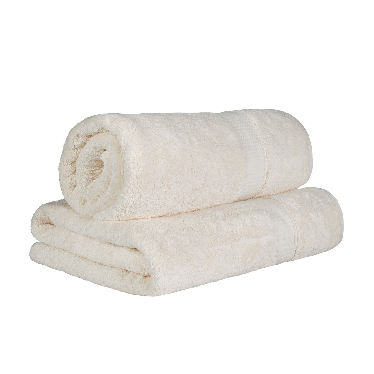 Madison Egyptian Cotton Pile Plush Heavyweight Bath Sheet Set of 2