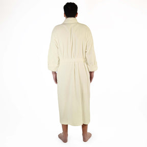 Classic Men's Bath Robe Turkish Cotton Bathrobe with Adjustable Belt