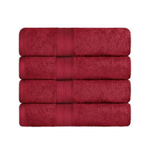 Ultra-Soft Rayon from Bamboo Cotton Blend 4 Piece Bath Towel Set - Bath Towel by Superior - Superior 