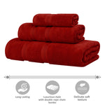 Smart Dry Zero Twist Cotton Medium Weight Bath Towels, Set of 4 - Bath Towel by Superior