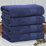 Aria Turkish Cotton Heavyweight Solid Absorbent Bath Towel Set - Towel Set by Superior