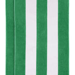 Cabana Stripe Oversized Cotton Beach Towel Set Of 2,4,6 - Beach Towel by Superior