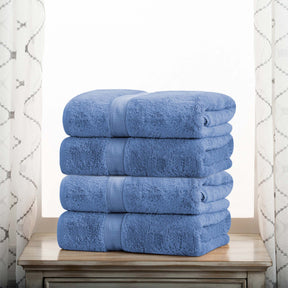 Madison Egyptian Cotton Pile Heavyweight 4 Piece Bath Towel Set