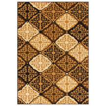 Duncan Contemporary Geometric Diamonds Indoor Area Rug - by Superior - Superior 