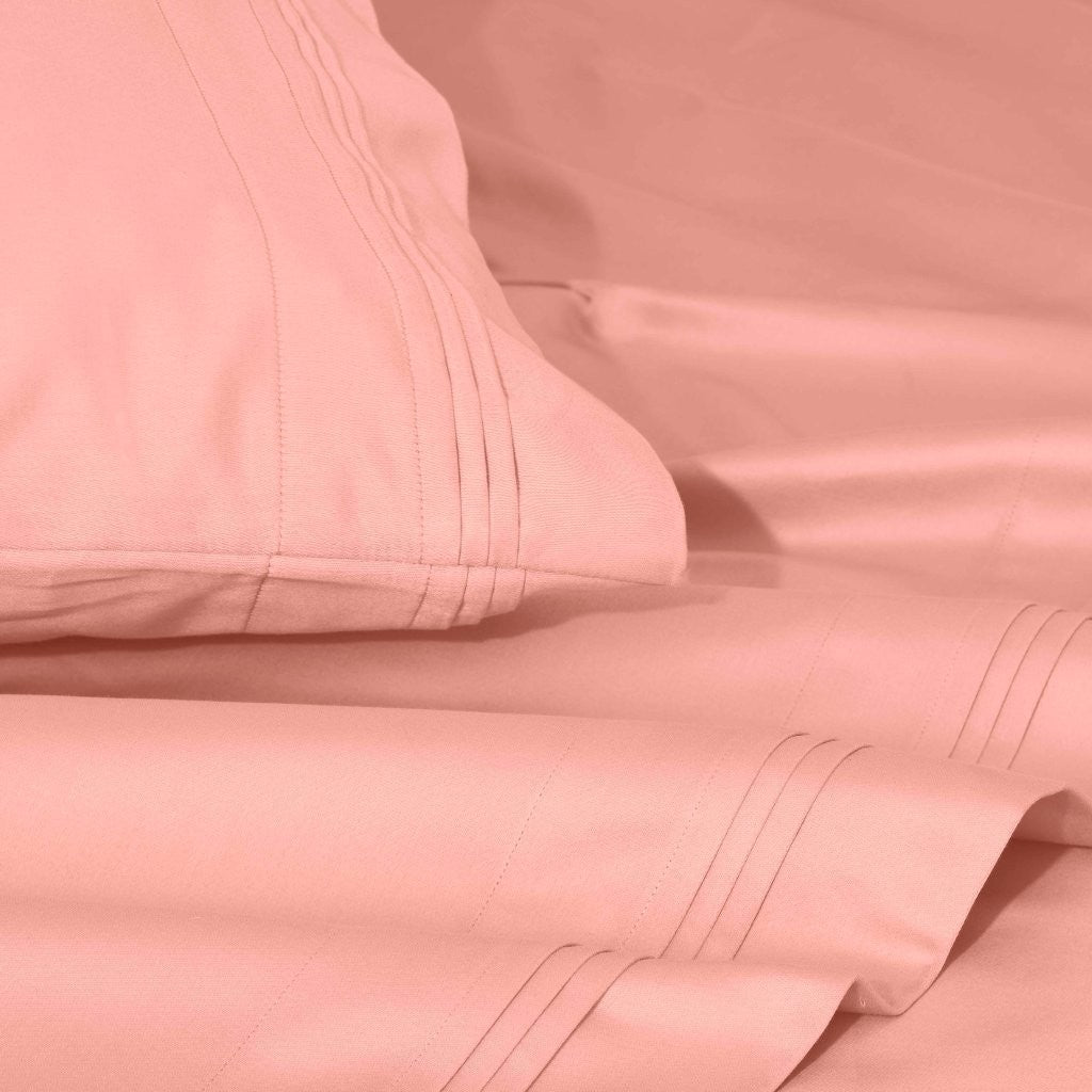 Egyptian Cotton 1000 Thread Count Solid Sheet Set Olympic Queen