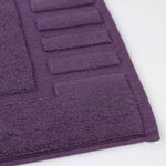 Leo Cotton Solid Modern Absorbent Heavy Washable Bath Mat Set of 2 - Bath Mats by Superior