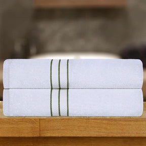 Ultra Plush Turkish Cotton Absorbent Solid 2 Piece Bath Sheet Set - Bath Sheet by Superior - Superior 