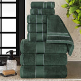 Niles Egyptian Giza Cotton Plush Heavyweight Soft 9 Piece Towel Set - Towel Set by Superior