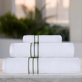 Ultra-Plush Turkish Cotton Absorbent Solid Assorted 3 Piece Towel Set - Towel Set by Superior - Superior 