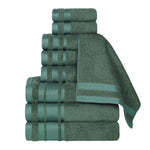 Hays Cotton Medium Weight 9 Piece Assorted Bathroom Towel Set - Towel Set by Superior