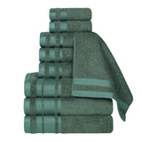 Hays Cotton Medium Weight 9 Piece Assorted Bathroom Towel Set - Towel Set by Superior