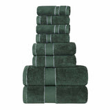 Niles Egyptian Giza Cotton Plush Heavyweight Soft 8 Piece Towel Set - Towel Set by Superior