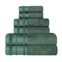 Hays Cotton Medium Weight 6 Piece Assorted Bathroom Towel Set