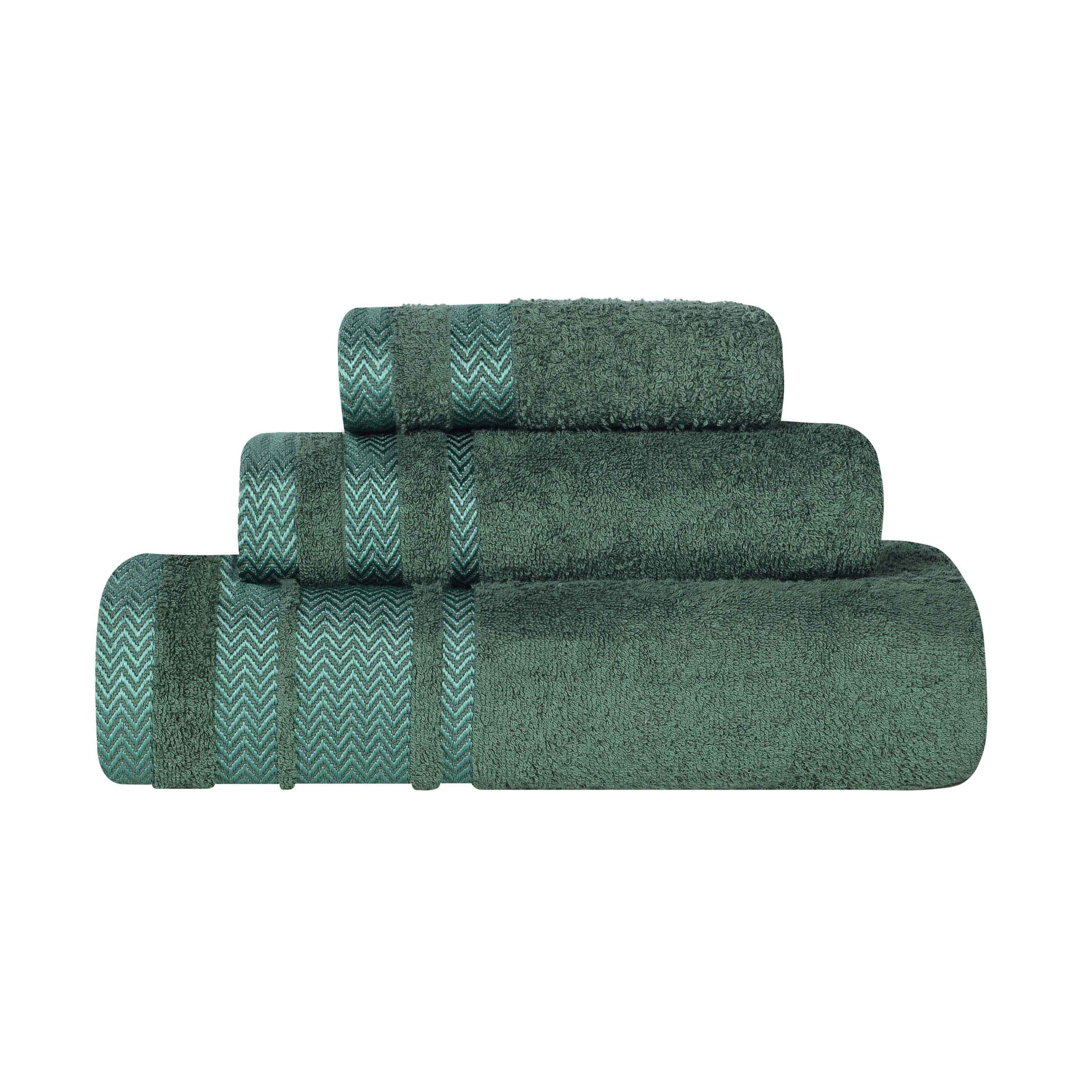 Hays Cotton Medium Weight 3 Piece Assorted Bathroom Towel Set - Towel Set by Superior