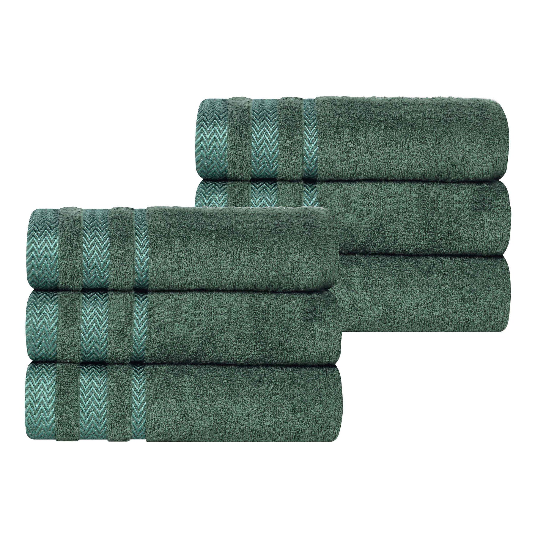 Hays Cotton Medium Weight Soft Hand Towel Set of 6