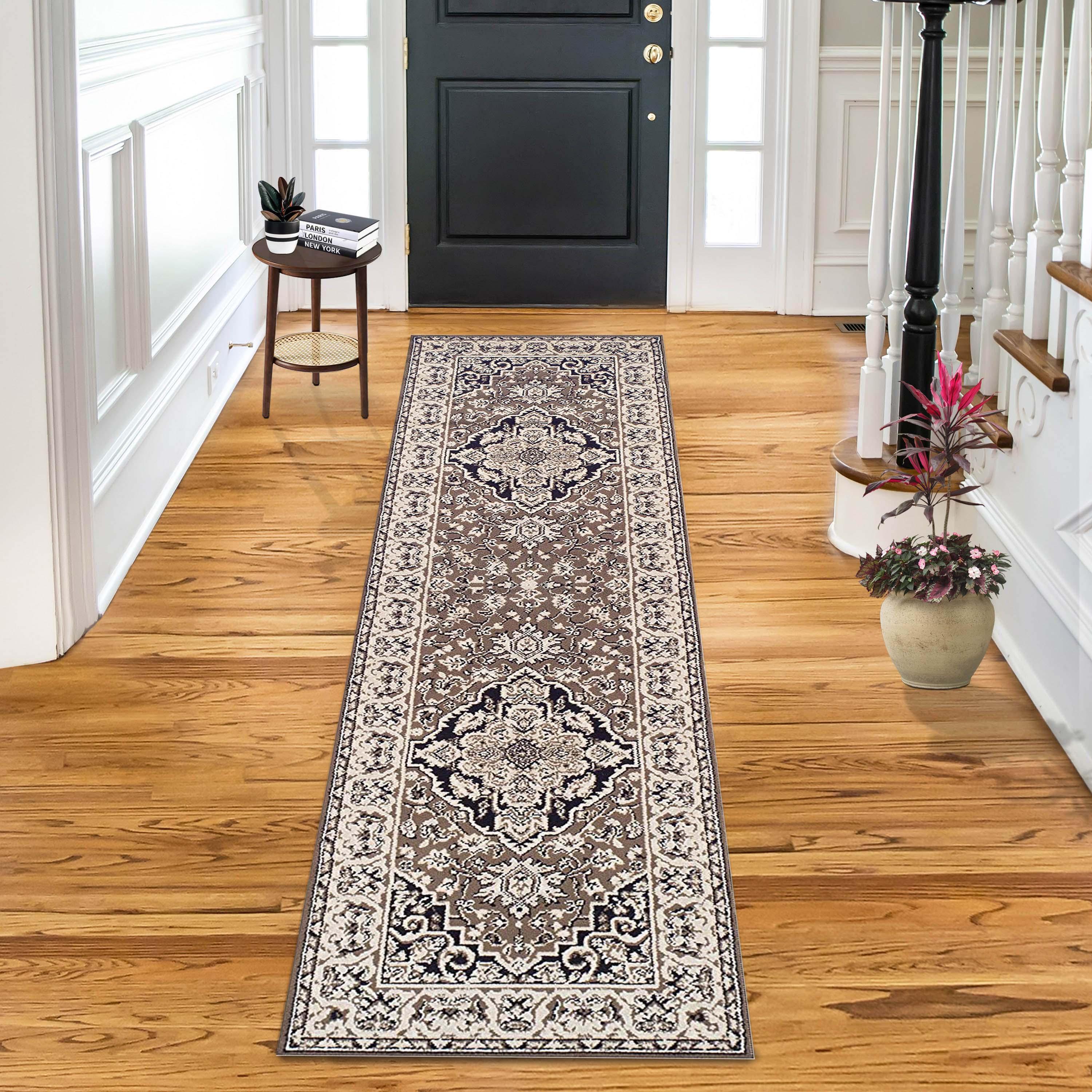 Glendale Traditional Floral Medallion Indoor Area Rug or Runner Rug - Rugs by Superior